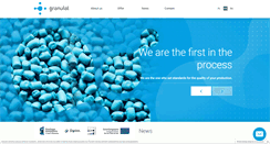 Desktop Screenshot of granulat.com.pl